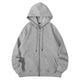 custom_alt#color_Silver Fleece Zipper Hoodie - Hemp Grey