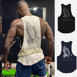 FITNESS-TANKTOP AUS BAUMWOLLE