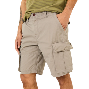 Lässige, bequeme Cargo-Shorts für Herren aus gewaschener Baumwolle mit mehreren Taschen