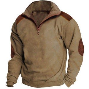NEUER HERREN-POLOP-HOODIE MIT STEHKRAFT UND REISSVERSCHLUSS
