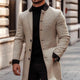 Men's Colorblock Mid-length Suit Jacket