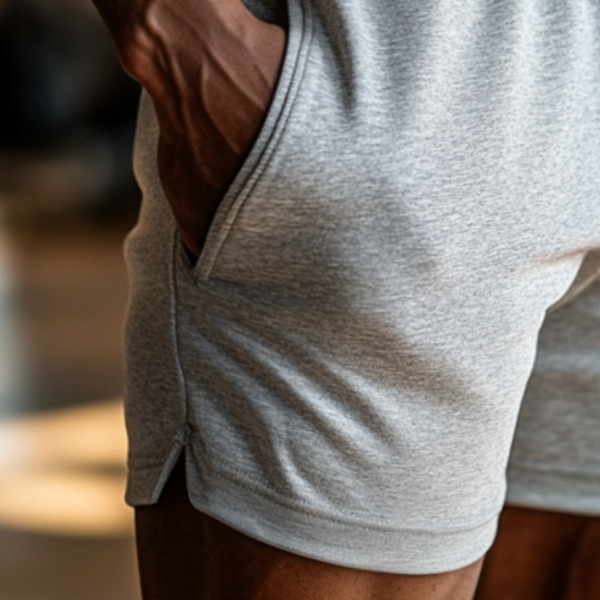 Men's Casual Sports Cotton Drawstring Shorts