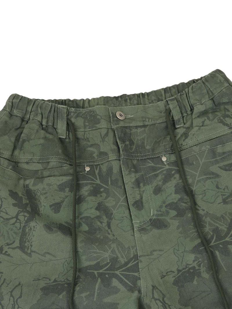 Camouflage Multi-Pocket Cargo Pants