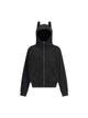 Devil Ear Washed Cardigan Hooded Jacket