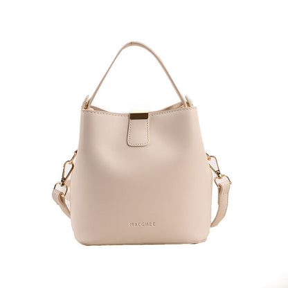 MINIMALIST BUCKET BAG VERSATILE SINGLE SHOULDER CROSSBODY BAG