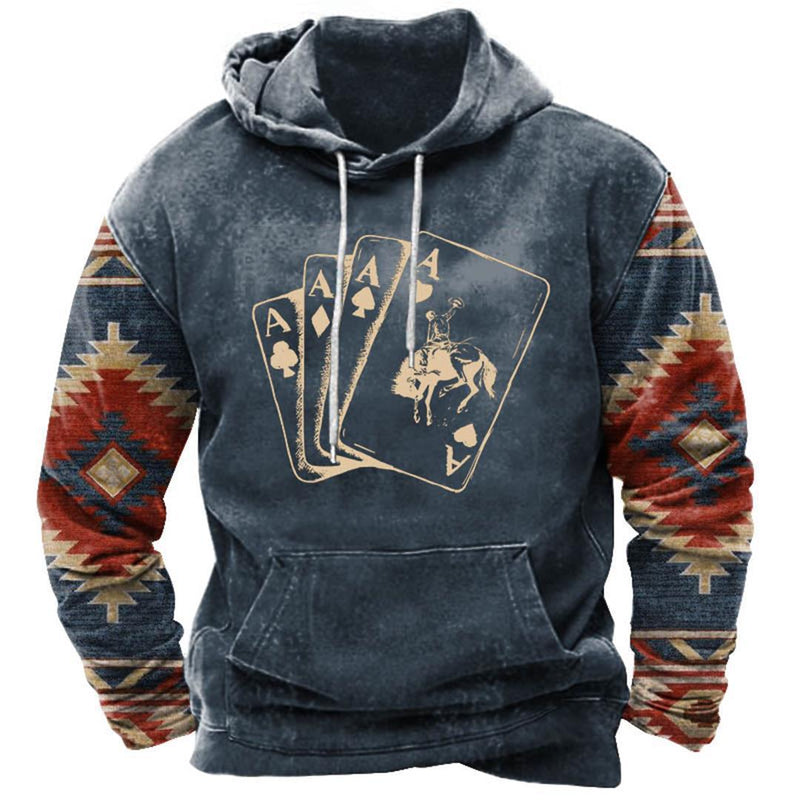 MEN'S STREET SPORTS FASHION TREND HOODIE