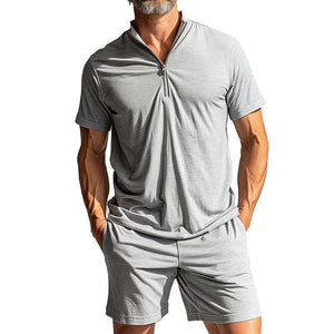 Einfacher, atmungsaktiver und bequemer Sportanzug für Herren