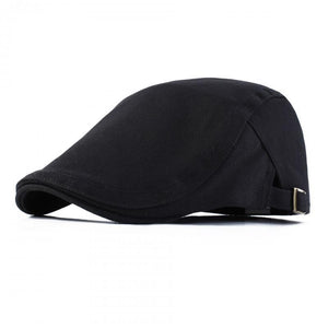 Men's Classic Casual Sun Visor Cotton Beret Hat