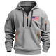 FLAG  ARM POCKET ZIPPER HOODIE