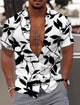 Men's Hawaiian Aloha Leaves Design Shirt