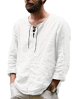 Men's Cotton Outdoor Long Sleeve Shirt