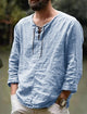 Men's Cotton Outdoor Long Sleeve Shirt