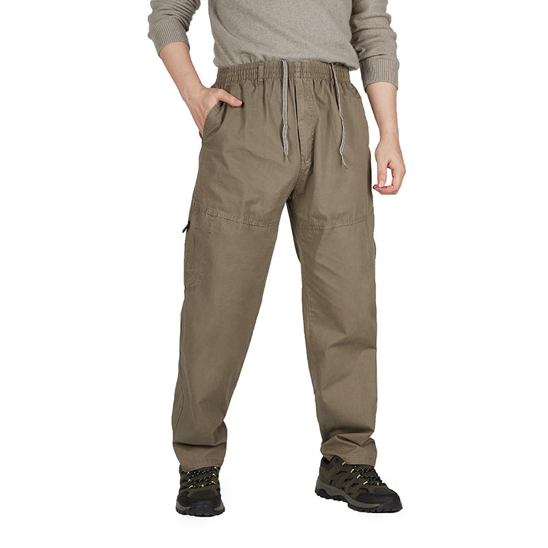 POCKETS DRAWSTRING CARGO PANTS