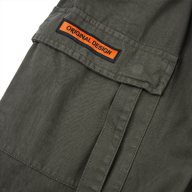 POCKETS CHAIN CARGO PANTS