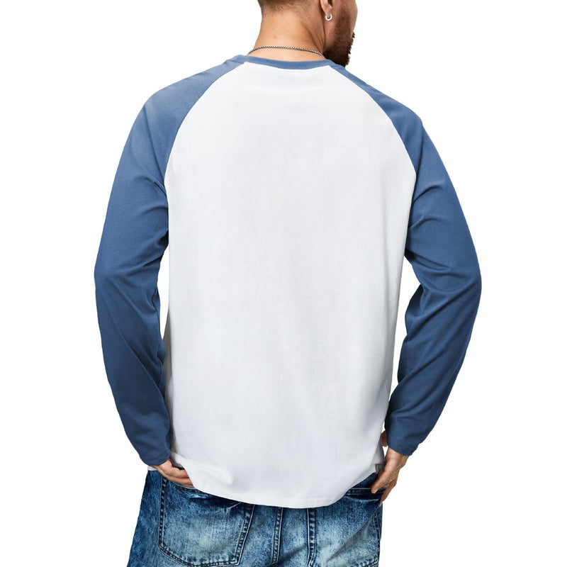 ESSENTIALS RAGLAN GRAPHIC LONG SLEEVE T-SHIRT