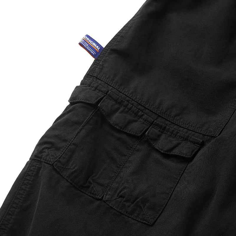 POCKETS DRAWSTRING CARGO PANTS