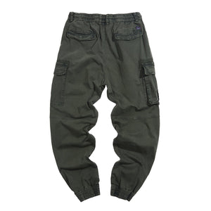 GEWASCHENE CARGOHOSE MIT TASCHEN