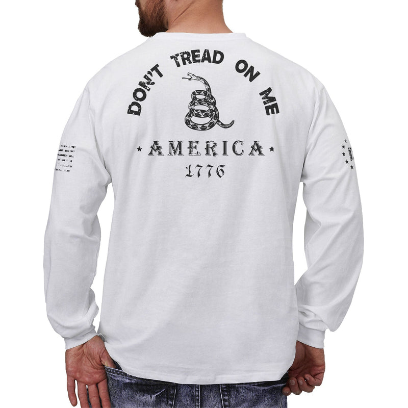 DON'T TREAD ON ME GRAPHIC LONG SLEEVE T-SHIRT