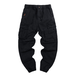 GEWASCHENE CARGOHOSE MIT TASCHEN