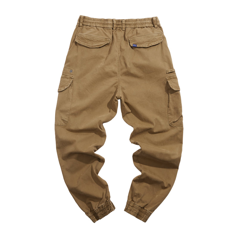 POCKETS WASHED CARGO PANTS