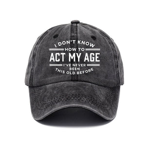 RETRO ACT MY AGE CAP 
