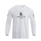 DON'T TREAD ON ME GRAPHIC LONG SLEEVE T-SHIRT