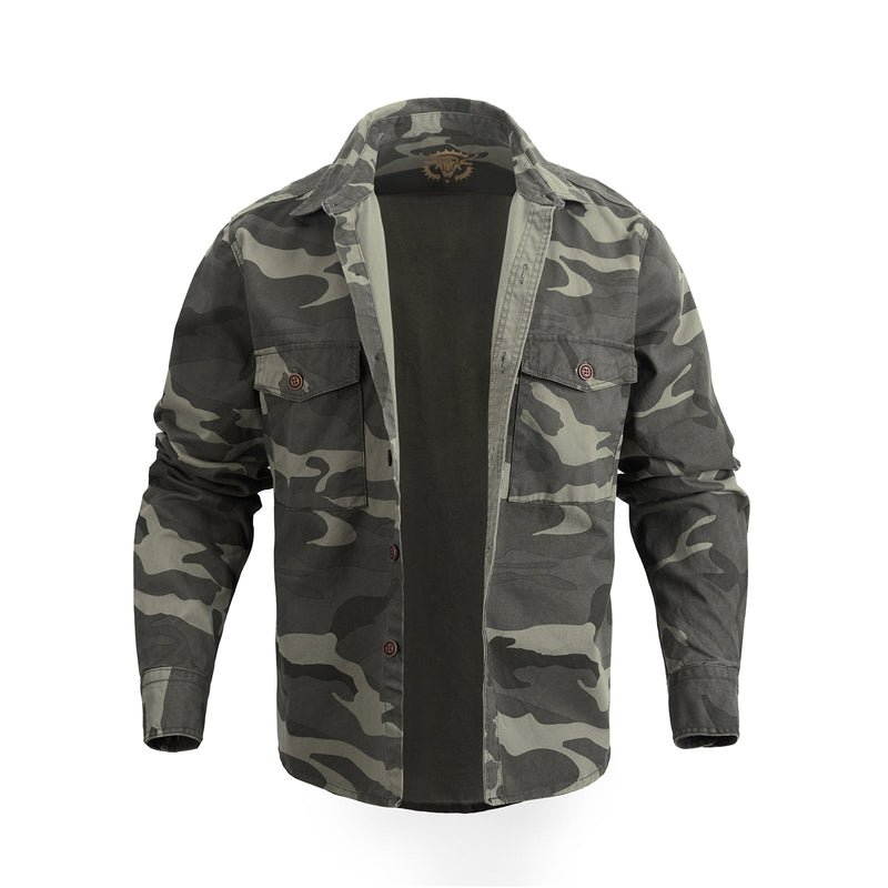 CAMO POCKETS WORK SHIRT