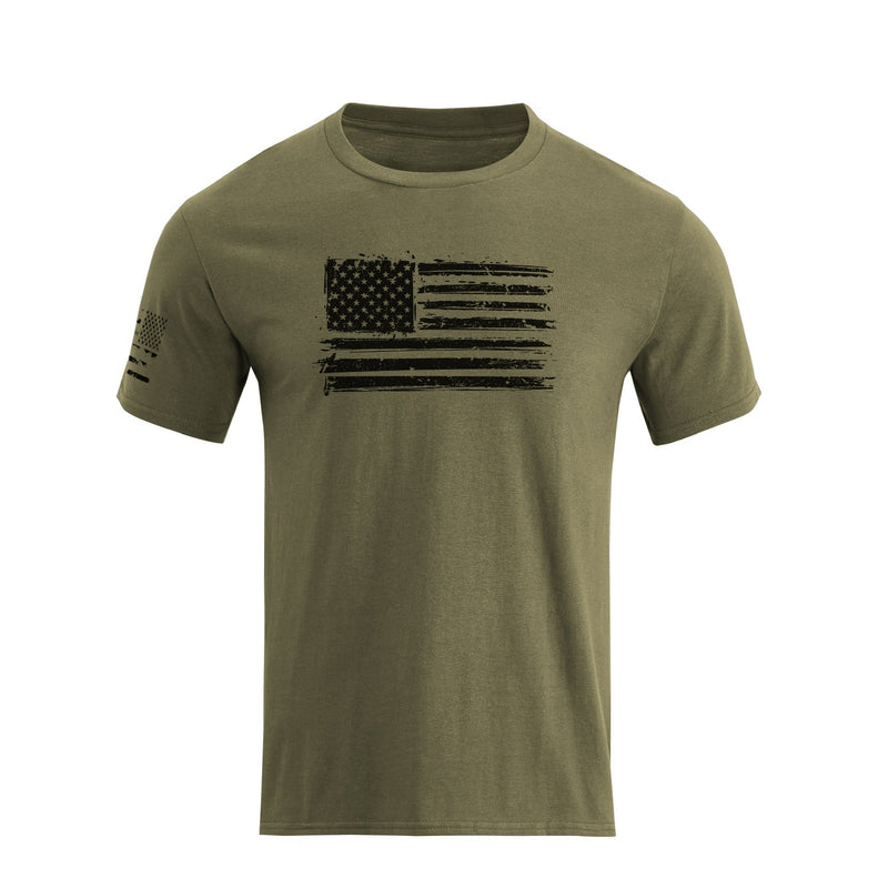 USA FLAG GRAPHIC COTTON TEE