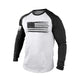 USA FLAG RAGLAN GRAPHIC LONG SLEEVE T-SHIRT