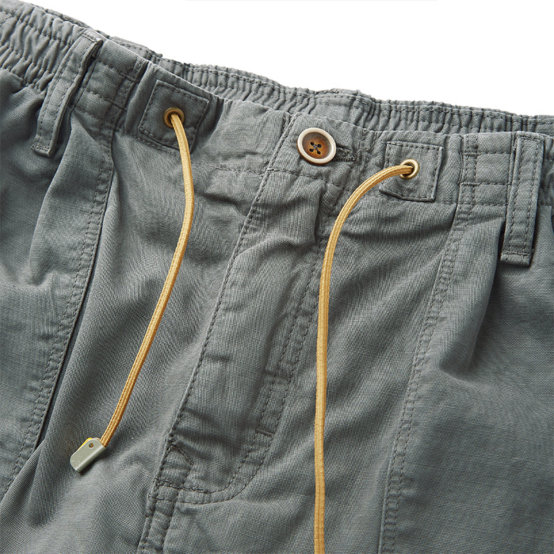 POCKETS DRAWSTRING CARGO PANTS