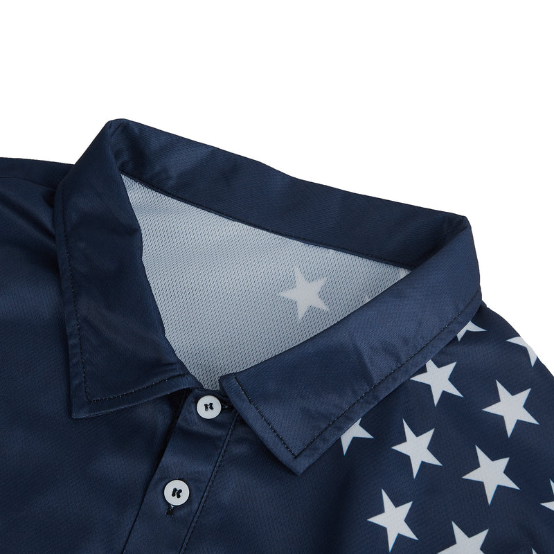 USA FLAG POLO SHIRT