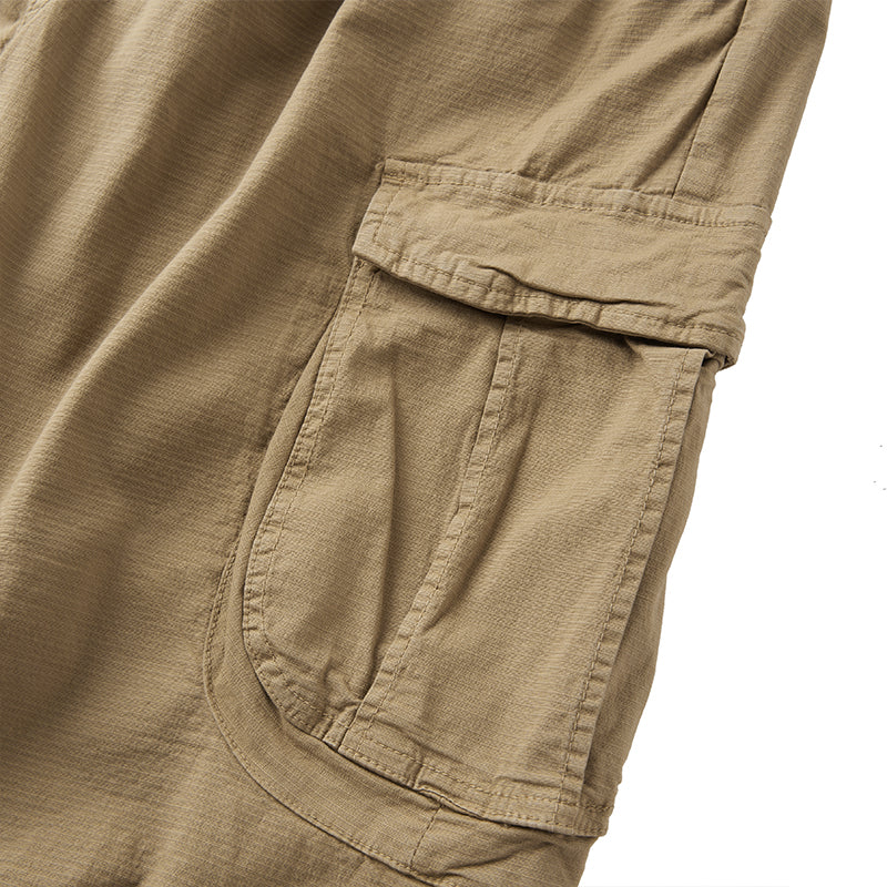 POCKETS DRAWSTRING CARGO PANTS