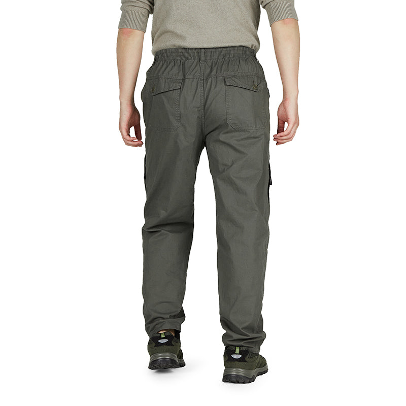 POCKETS DRAWSTRING CARGO PANTS