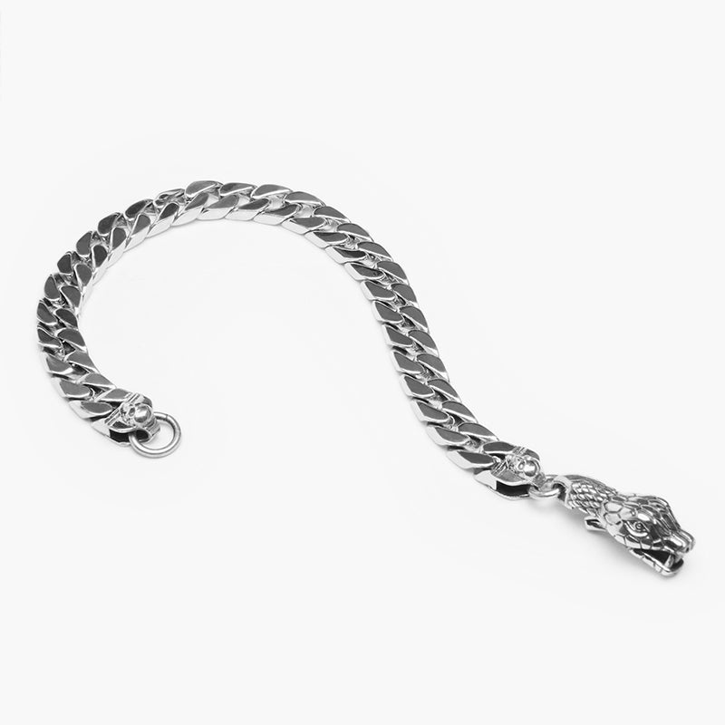 925 STERLING SILVER SNAKE BRACELET