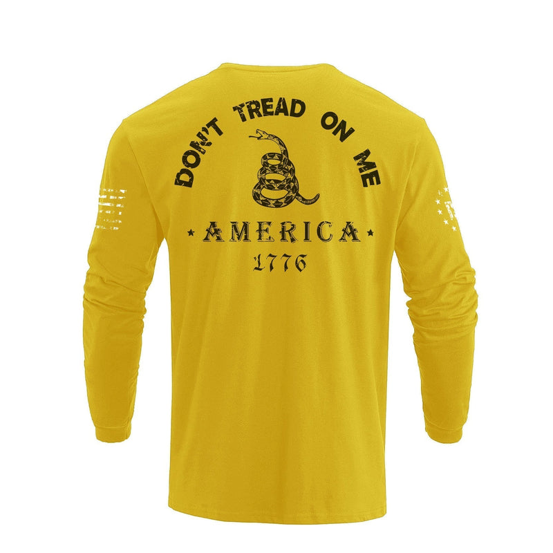 DON'T TREAD ON ME GRAPHIC LONG SLEEVE T-SHIRT