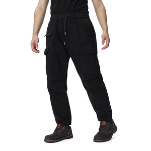 CARGOHOSE AUS FLEECE MIT TASCHEN
