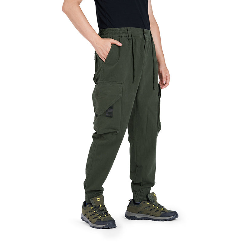 POCKETS RIBBON CARGO PANTS