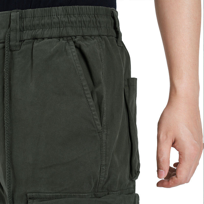 POCKETS RIBBON CARGO PANTS