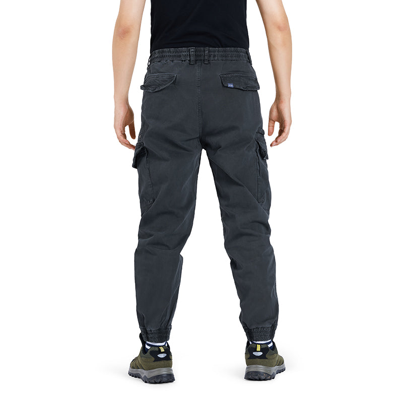 POCKETS WASHED CARGO PANTS