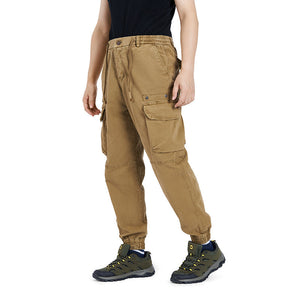 GEWASCHENE CARGOHOSE MIT TASCHEN