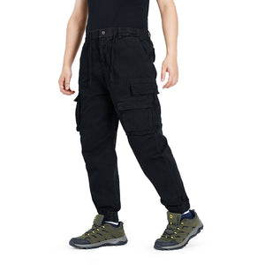 GEWASCHENE CARGOHOSE MIT TASCHEN