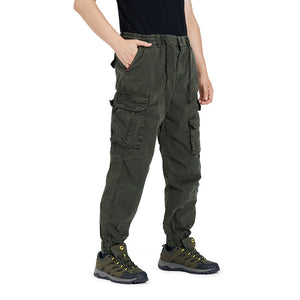 GEWASCHENE CARGOHOSE MIT TASCHEN