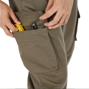 CARGOHOSE MIT TASCHEN UND KLETTVERSCHLUSS