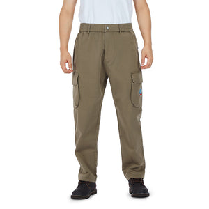 CARGOHOSE MIT TASCHEN UND KLETTVERSCHLUSS