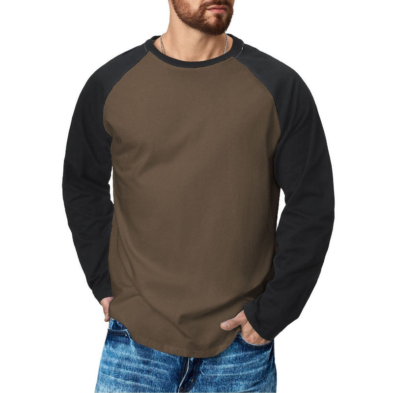 ESSENTIALS RAGLAN GRAPHIC LONG SLEEVE T-SHIRT