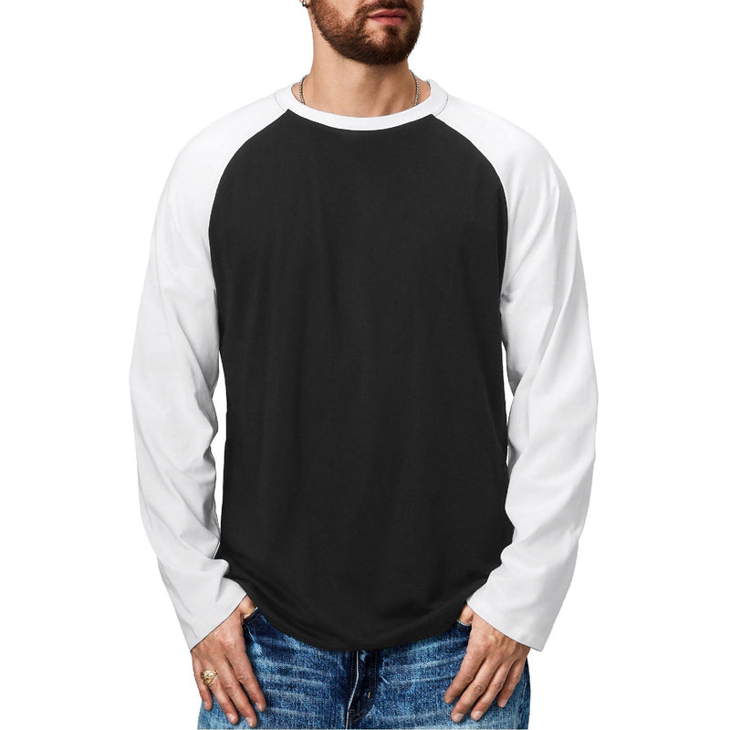 ESSENTIALS RAGLAN GRAPHIC LONG SLEEVE T-SHIRT