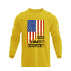 USA FLAG GFC GRAPHIC LONG SLEEVE T-SHIRT