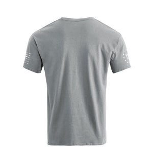 T-Shirt mit USA-Flagge, 100 % Baumwolle, Grafik