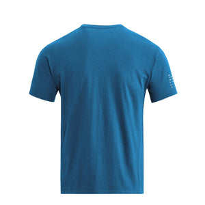 T-Shirt aus Baumwolle mit USA-Flaggen-Grafik