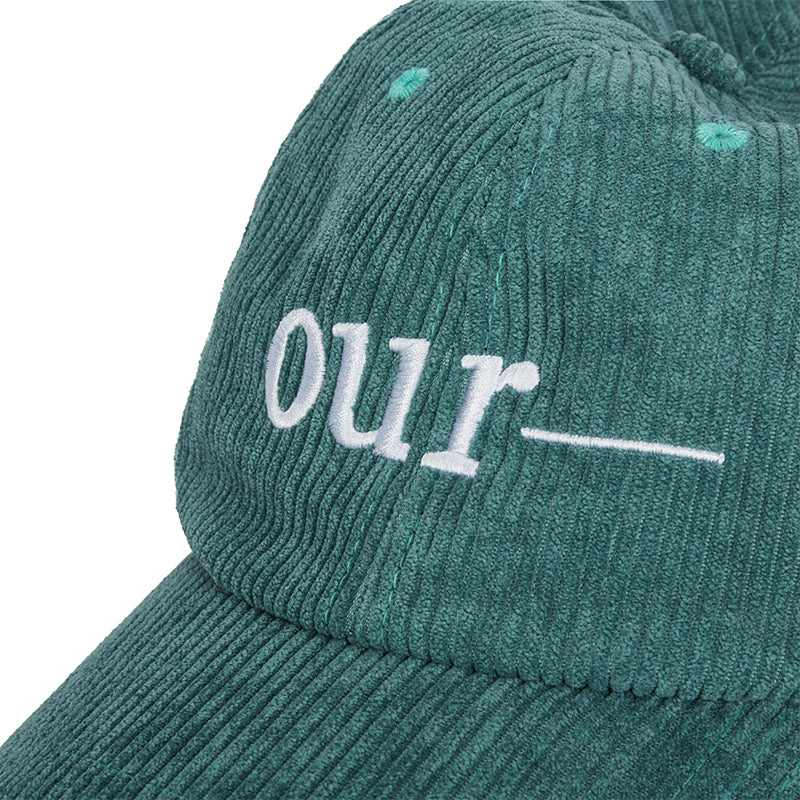 LETTER CORDUROY CAP